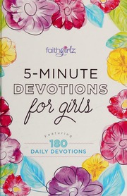 5minute Devotions For Girls Featuring 180 Daily Devotions Smith