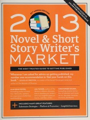 2013 Novel Short Story Writers Market Francis Scott