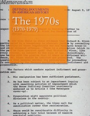 The 1970s 19701979 Shallyjensen Michael Editor Salem Press