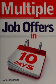 10 Days To Career Success Price Jonathan R 1970