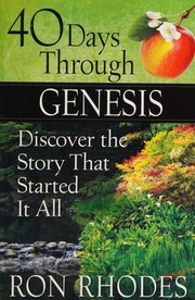 40 Days Through Genesis Rhodes Ron