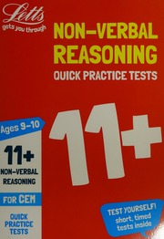 11 Nonverbal Reasoning Quick Practice Tests For The Cem Tests Age 910 Mcmahon