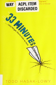 33 Minutes 1st Aladdin Hardcover Ed Hasaklowy Todd 1969