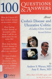 100 Questions Answers About Crohns Disease And Ulcerative Colitis A Lahey Clinic Guide 2nd Ed Warner