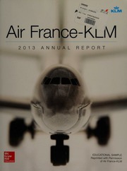 2013 Annual Report Air France Klm
