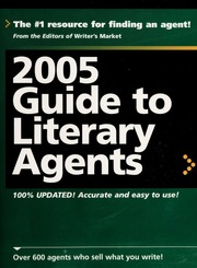 2005 Guide To Literary Agents Rev Ed Edition Brogan Kathryn Struckel