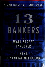 13 Bankers 1st Ed Simon Johnson