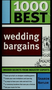 1000 Best Wedding Bargains Naylor Sharon