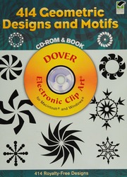 414 Geometric Designs And Motifs Electronic Clip Art For Macintosh And Windows Dover Publications