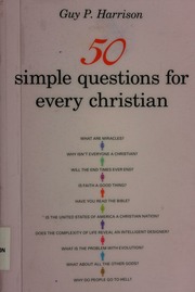 50 Simple Questions For Every Christian Harrison Guy P Author