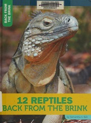 12 Reptiles Back From The Brink Bell Samantha