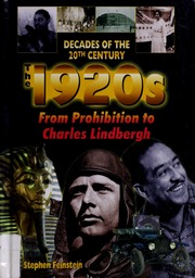 The 1920s Stephen Feinstein