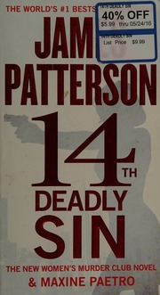 14th Deadly Sin Patterson James 1947 Author Paetro Maxine Author