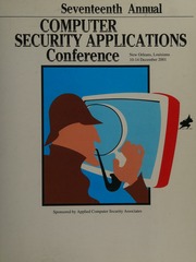 17th Annual Computer Security Applications Conference Acsac 2001 Papcdr Edition Ieee Computer Society Staff