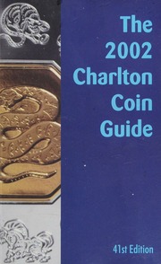 The 2002 Charlton Coin Guide Charlton J E 1911