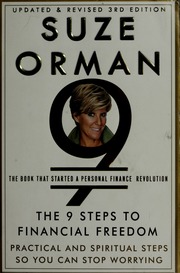 The 9 Steps To Financial Freedom 3 Rev Upd Edition Suze Orman