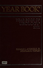 2001 Yearbook Of Urology Andriole Gerald L