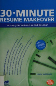 30minute Resume Makeover Rev Up Your Resume In Half An Hour Kursmark