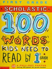 100 Words Kids Need To Read By 1st Grade Traumbauer Lisa