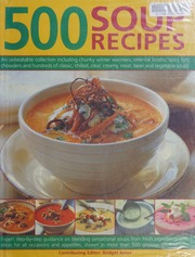 500 Soup Recipes Jones Bridget