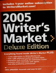 2005 Writers Market Rev Ed Edition Brogan Kathryn Struckel Brewer