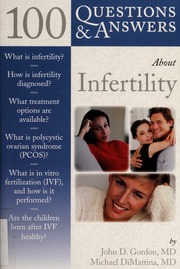 100 Questions Answers About Infertility None 1 Edition Gordon