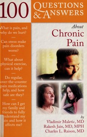 100 Questions Answers About Chronic Pain Maletic Vladimir Jain
