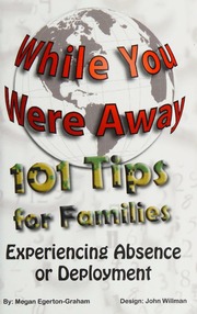 101 Tips For Families Experiencing Absence Or Deployment V11 Egertongraham