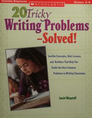 20 Tricky Writing Problems Solved Wagstaff Janiel M