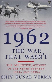 1962 The War That Wasnt Verma Shiv Kunal Author