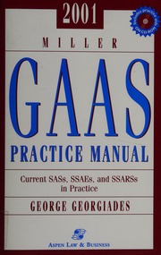 2001 Miller Gaas Practice Manual Current Sass Ssaes And Ssarss In Practice Georgiades