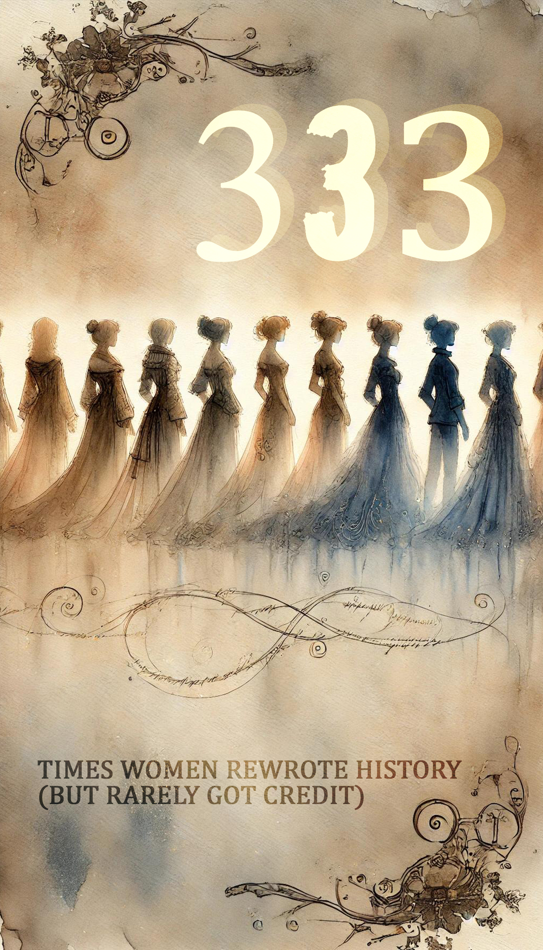 333 Times Women Rewrote History But Rarely Got Credit Because Grand Deeds Deserve The Spotlightno Matter Whos Holding The Quill The 333 Series Irons