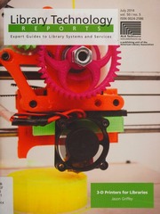 3d Printers For Libraries Griffey Jason