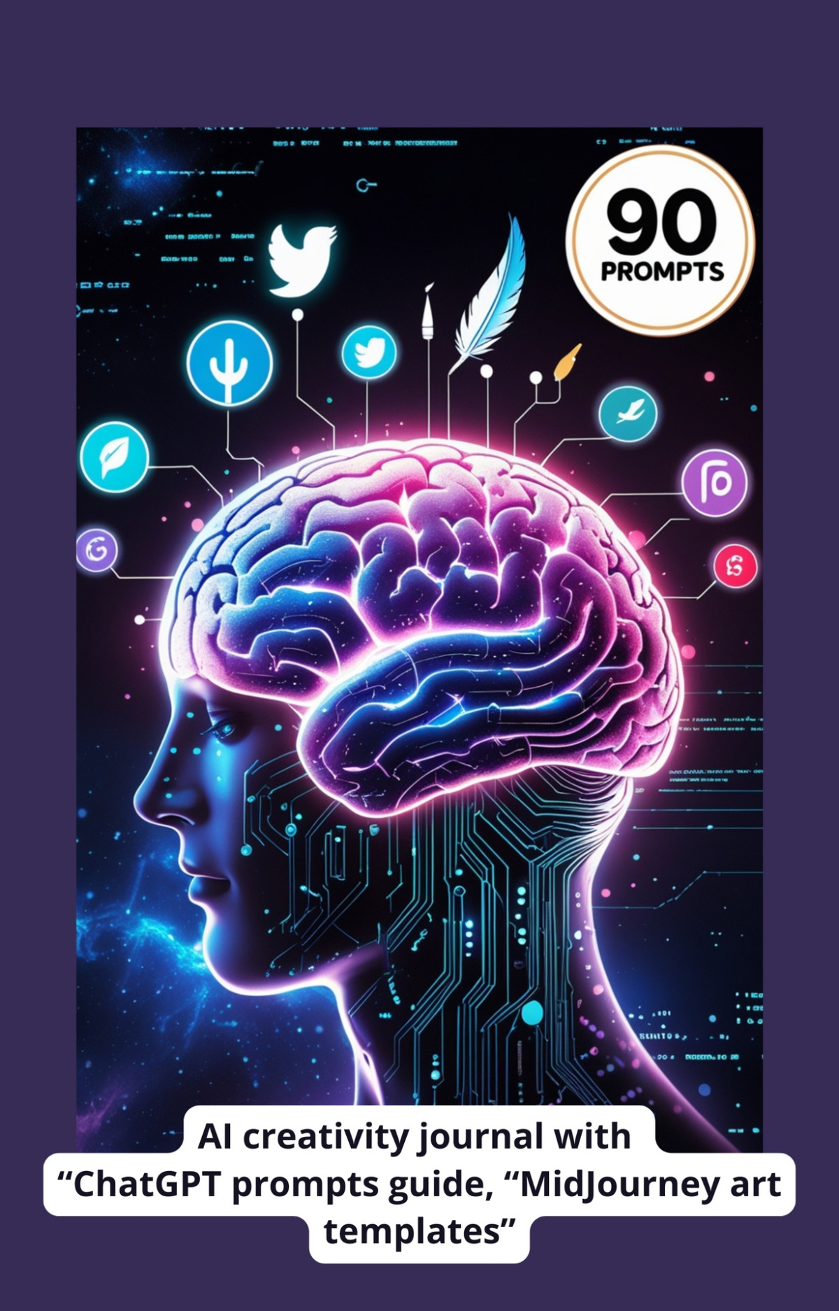 Ai Creativity Jumpstart 90 Prompts To Beat Writers Block Design Stunning Art Brainstorm Viral Ideas Unlock Chatgpt Midjourneys Full Potential Even If Youre Not Creative Gm