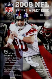 Official 2008 National Football League Record Fact Book Nfl