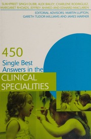 450 Single Best Answers In The Clinical Specialities Dubb Skhpreet Singh