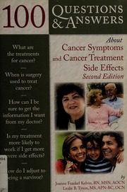 100 Questions Answers About Cancer Symptoms And Cancer Treatment Side Effects 2nd Ed Kelvin