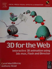 3d For The Web Interactive 3d Animation Using 3ds Max Flash And Director Macgillivray