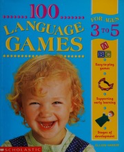 100 Language Games For Ages 35 Harker Jillian