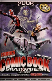 2006 Comic Book Checklist Price Guide 1961present Comics Buyers Guide None 12 Edition None