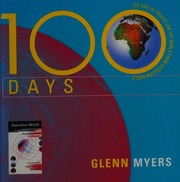 100 Days 100 Days Of Prayer For The World From Operation World Myers