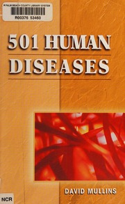 501 Human Diseases 1 Edition Mullins David F
