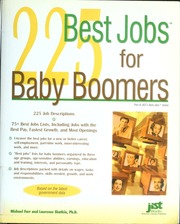 225 Best Jobs For Baby Boomers Electronic Resource Farr J Michael