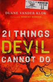21 Things The Devil Cannot Do Vander Klok Duane 1953
