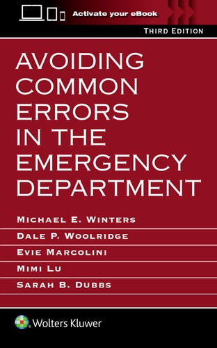 Avoiding Common Errors In The Emergency Department 3rd Edition Michael Winters