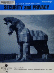 2001 Ieee Symposium On Security And Privacy S P 2001 Proceedings 1416 May 2000sic Oakland California Ieee Symposium On Security And Privacy 2001 Oakland
