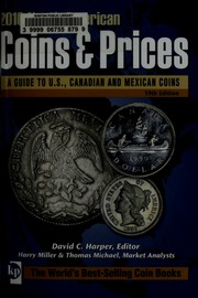 2010 North American Coins Prices A Guide To Us Canadian And Mexican Coins 19th Ed Harper