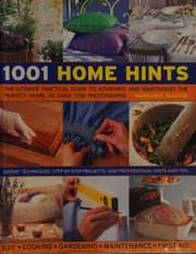 1001 Home Hints Malone Margaret 1969