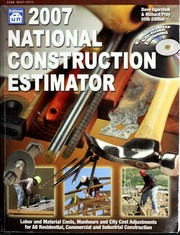 2007 National Construction Estimator 55 Papcdr Edition Ogershok