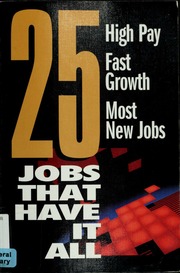 25 Jobs That Have It All Jg Ferguson Publishing Company